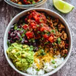 Taco Reis Bowl Meal Prep