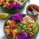Teriyaki-Blumenkohl-Power-Bowls (glutenfrei)