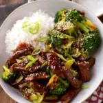 Teriyaki Rindfleisch Bowls