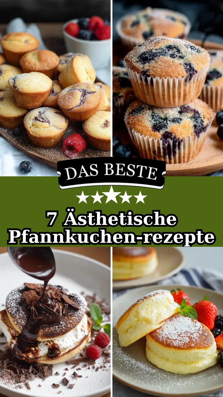 7 ästhetische Pfannkuchen Rezepte für das perfekte Frühstück