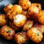 2-Zutaten Hüttenkäse-Tots