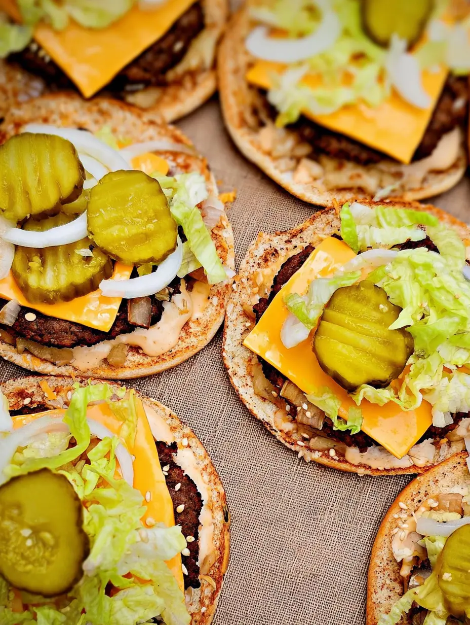 Big Mac Smash Burgers