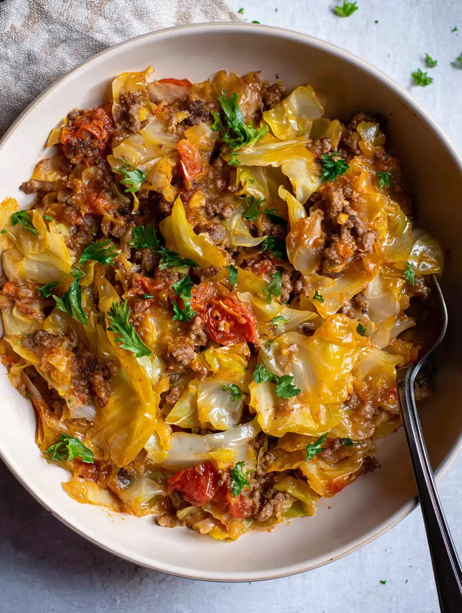 Cabbage Roll Casserole (Low Carb)
