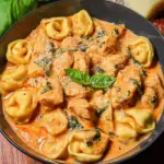 CrockPot Hähnchen-Tortellini