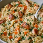 Hähnchen-Pot-Pie-Orzo