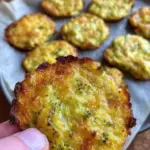 Low-Carb knusprige Brokkoli-Käse-Runden