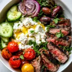 Mediterrane Steak-Bowl