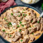 Rindfleisch-Stroganoff (Low Carb)