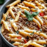 Rotel-Nudeln mit Hackfleisch