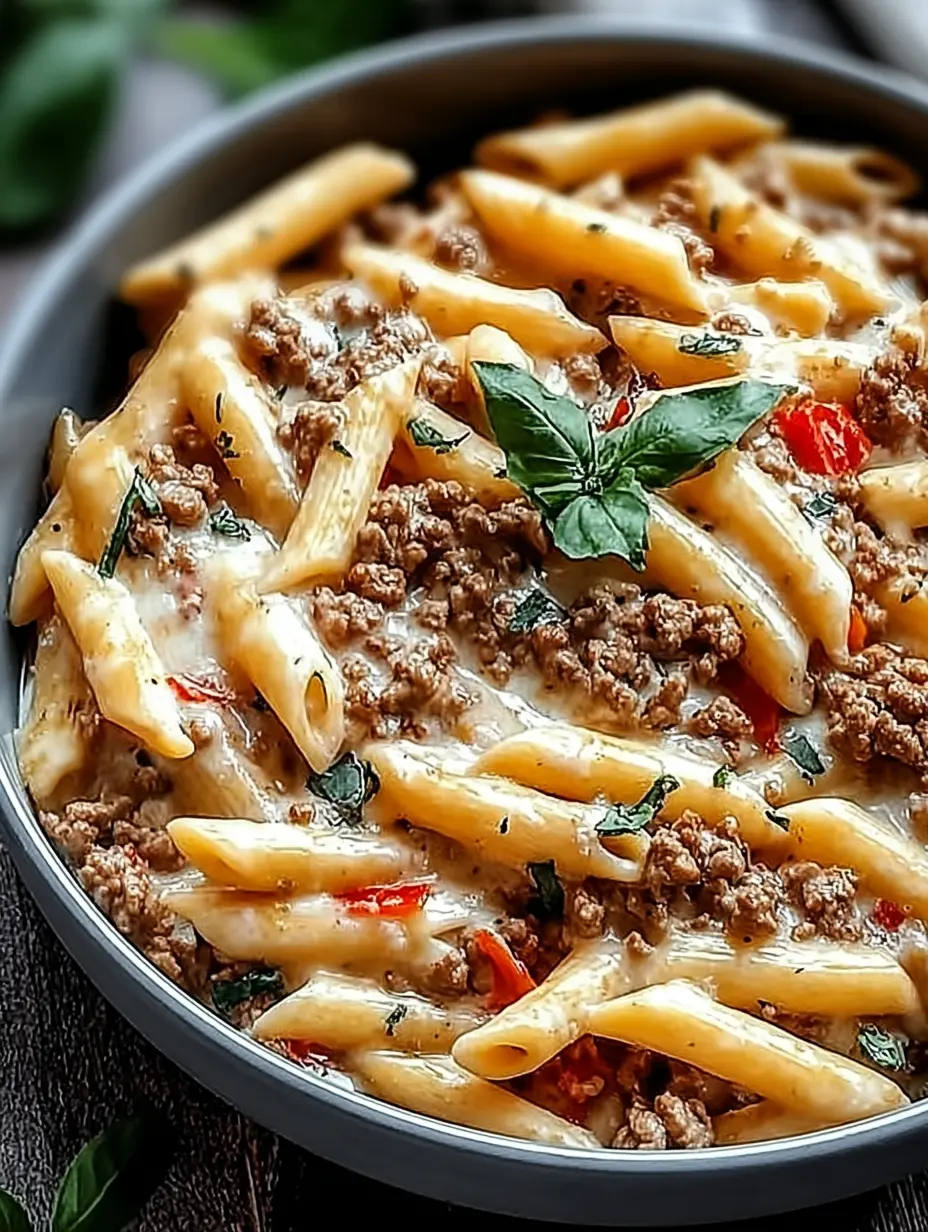 Rotel-Nudeln mit Hackfleisch