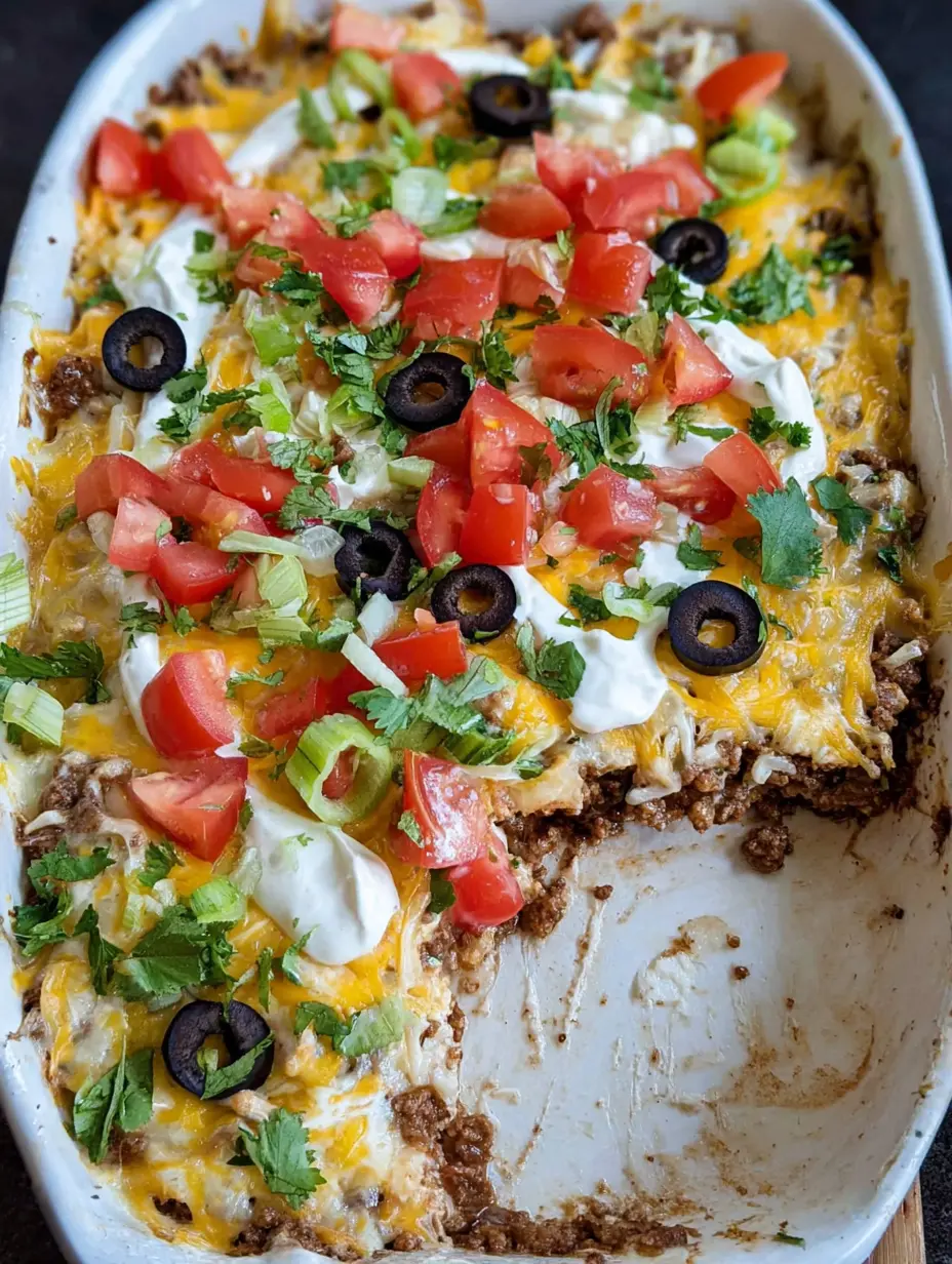 Taco-Auflauf (Low Carb)