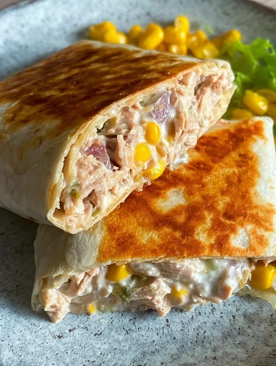 Thunfisch-Schmelz-Wrap